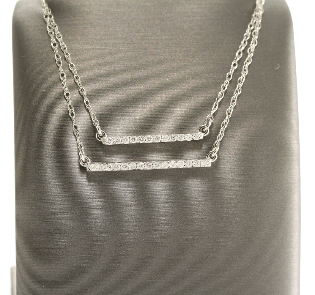 DIamond Bar Necklace