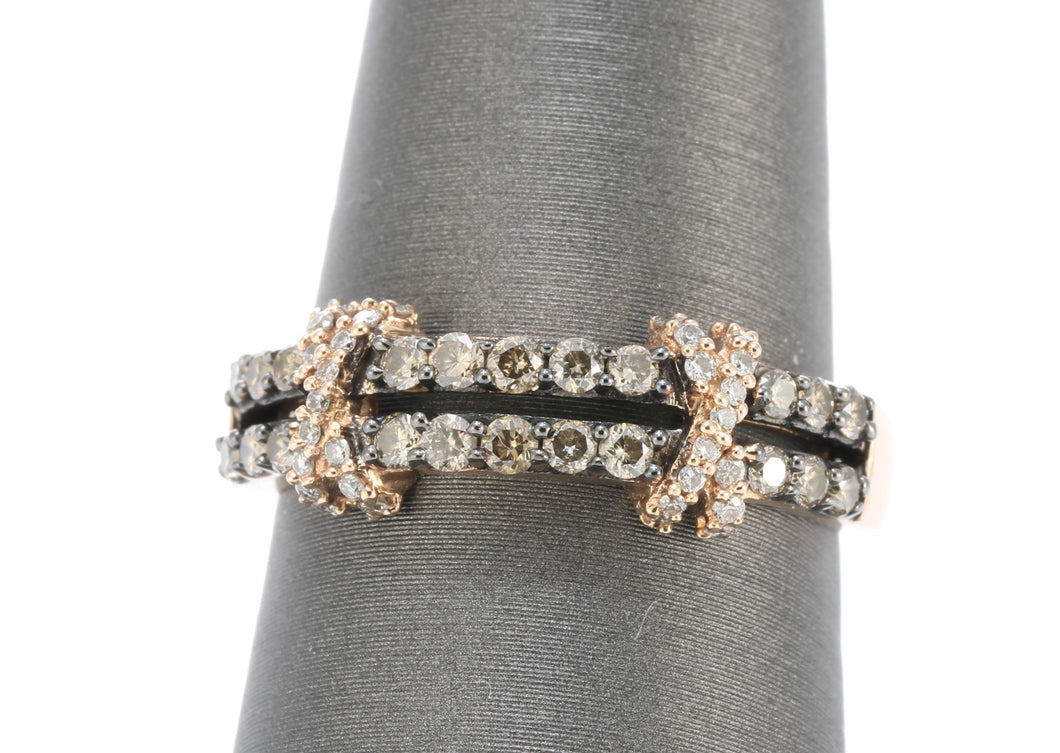 Rose Gold and Diamond Ring